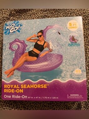 H2O GO! Royal Seahorse Purple Ride-On